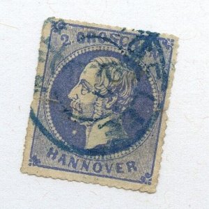 ?#28 German state HANOVER,  filler  see scan Cat $60 Stamp