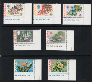 Bermuda 322-328 MNH CV $35.50