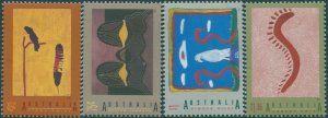 Australia 1993 SG1417-1420 Aboriginal Art set MNH