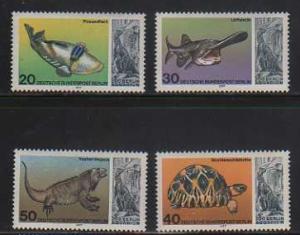 Germany Berlin MNH sc# 9n411-3 Fish Turtle 2012CV $3.50