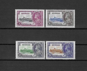 SEYCHELLES 1935 SG 128/31 MNH