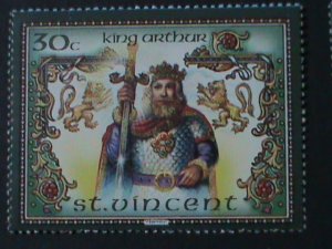 ​ST. VINCENT- SC#979-THE LEGEND OF KING ARTHUR MNH VF WE SHIP TO WORLDWIDE