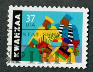 3673 Kwanzaa used single