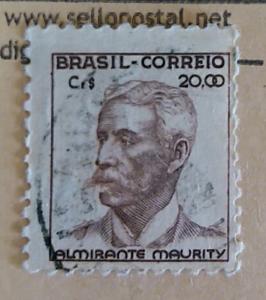 Brazil Stamp 1947 SC #669 J. A. C. Maurity 20Cr Used.