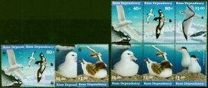 Ross Dependency 1997 Antarctic Seabirds Set of 10 SG44-53 V.F MNH 