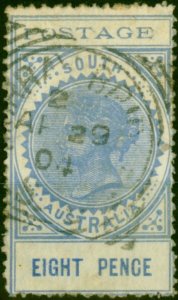 South Australia 1904 8d Ultramarine SG272 Good Used