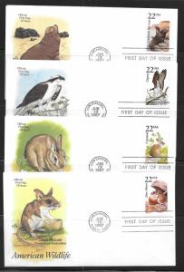 United States, 2286-2335, Wildlife Artcraft First Day Cover FDC