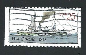 SC# 2407  - Steamboats, New Orleans, used single