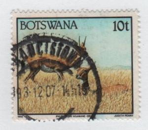 Botswana 1992 - Scott 522 used - 10t, Wild animals, Oribi 