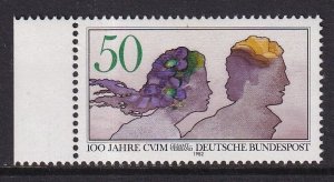 Germany  #1375  MNH  1982  YMCA