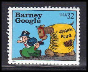 3000i 32c Barney Google Fine MNH V2949