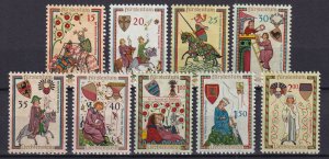 1961-62 - LIECHTENSTEIN - SC# 359-367 - MNH**