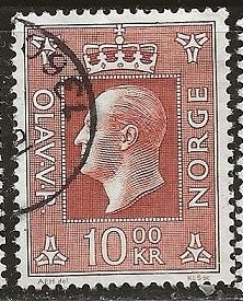 Norway ^ Scott # 541 - Used