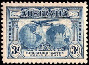 Australia #111-112, Incomplete Set(2), W/O Air Mail, 1931, Hinged