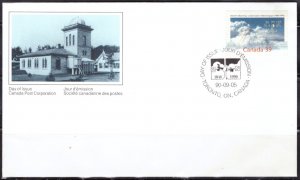 F2124   CANADA   FDC # 1287      Weather Observing