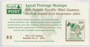 Norfolk Island #747a Mint (NH) Multiple (Bird)