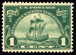 Scott #614 Mint, OG, NH, Dealer Graded XF