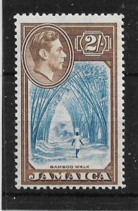 JAMAICA 1938 2s SG 131 MINT NEVER HINGED Cat £35