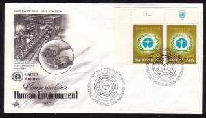 United Nations - Geneva 25 Artcraft FDC