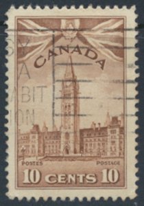 Canada  SC# 257  SG 382 Used  Parliament  see details & scans