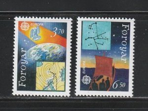 Faroe Islands 220-221 Set MNH Europa