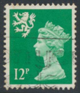 Scotland GB  Machin 12p SG S37  Used  perf 13½ x 14 SC# SMH18  