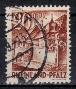 Germany - French Zone - Rhine Palatinate - Scott 6N23