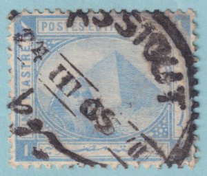 EGYPT - SPHINX AND PYRAMID STAMP WITH ASSIOUT CANCEL - VERY FINE! - VJM