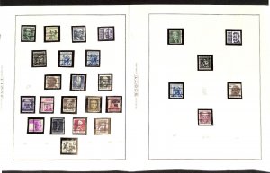 USA Precancel Stamp Collection on 13 Scott Pages