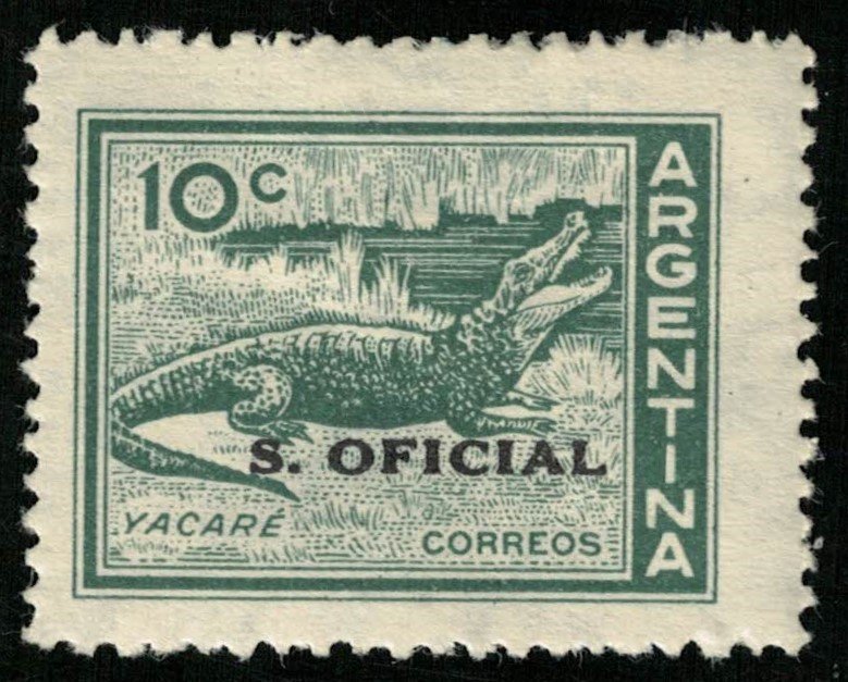 Yacare, 10 c, Argentina (T-5175)