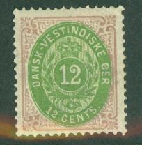 Danish West Indies 11 mint CV $42.50