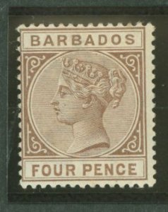 Barbados #65 Unused