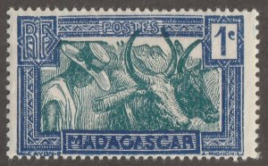 Madagascar stamp,  Scott#147,  mint,  hinged,  #M-147