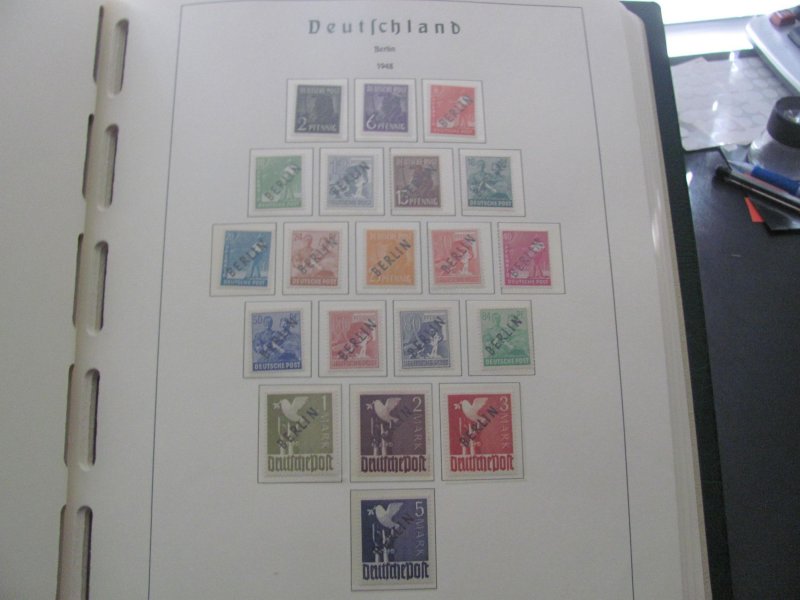 GERMANY BERLIN LIGHTHOUSE  ALBUM   1949-1990 MNH SOME BIG SETS SIGNED XF  (194)