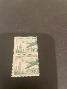 Chile sc C176 MNH pair
