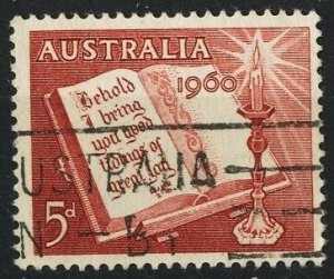 AUSTRALIA SC #339, USED - 1960 - DAN010