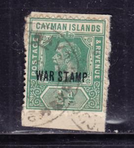 Cayman Islands #MR5 Used on Piece