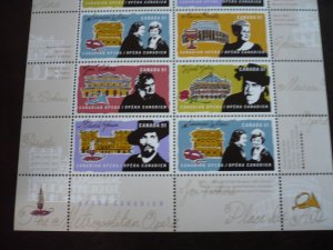 Stamps - Canada - Scott# 2178-2182 - Mint Never Hinged Pane of 10 Stamps