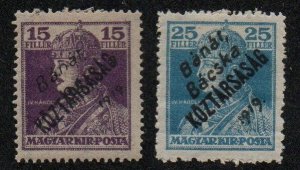 Hungary 10N30,  10N32 Mint hinged