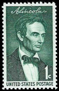 PCBstamps   US #1113 1c Beardless Lincoln, MNH, (18)