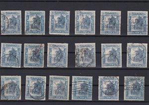 jamaica cancel and stamps study ref 13631