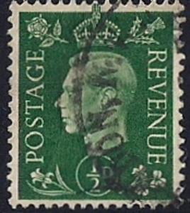 Great Britain #235 1/2P King George 6, used VF