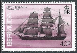Bermuda, Sc #490, 40c Used