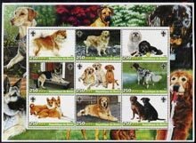 BENIN - 2005 - Dogs - Perf 9v Sheet - MNH - Private Issue