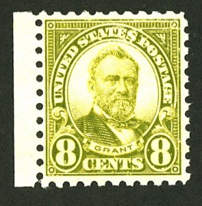 U.S. #589 MINT OG NH