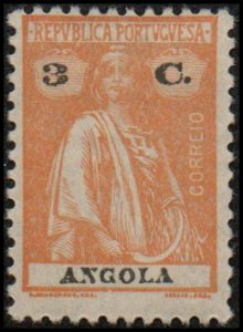 Angola 158G - Unused-NG - 3c Ceres (Perf 12x11.5) (1921)
