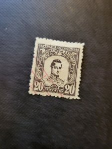 Stamps Colombia Antioquia Scott #124 used