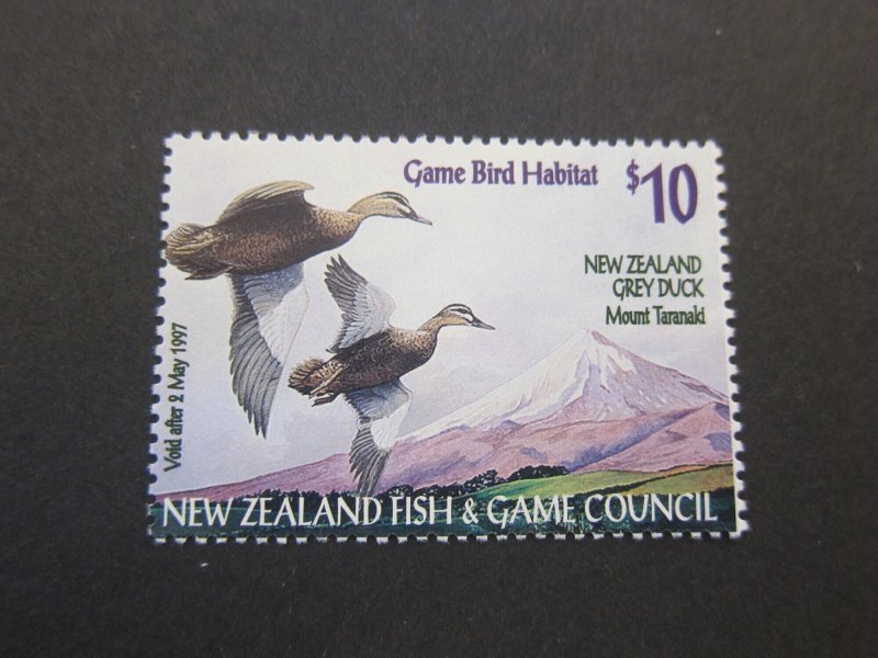 New Zealand Duck stamp MNH