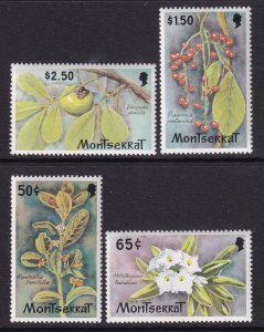 Montserrat 480-483 MNH VF