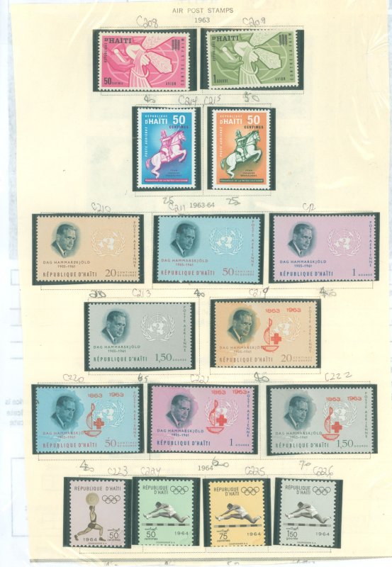 Haiti #C208-C229  Single